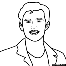 If you want tom picture for coloring yourself then you need to click on black & white print link. Tom Holland Coloring Page