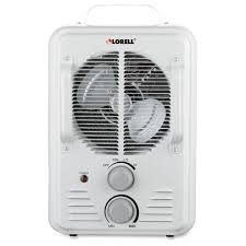 Lorell 1500 Watt Ceramic Electric Portable Heater Fan White Ceramic Heater Heater Fan Heater