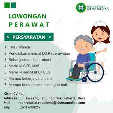 Kami berkomitmen untuk selalu memberikan informasi terbaik, terpercaya dan terupdate. Informasi Lowongan Kerja Perawat Dan Dokter Rumah Sakit Sukmul Sismamedika