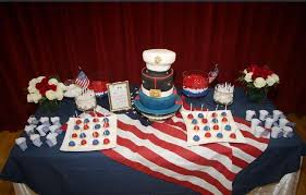 Welcome to party decorations uk, we are a family run business with a friendly and professional approach. Usmc Patriotic Marinecorps Patriotic Welcome Home Party Ideas Photo 9 Of 10 Catch My Party