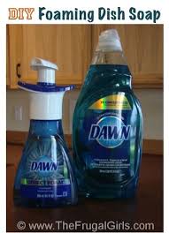 How To Make Foaming Dish Soap From Thefrugalgirls Com Diy Foaming Hand Soap Diy Cleaning Products Foam Soap Diy