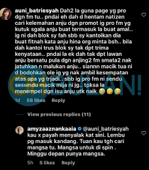 Dia seperti lembu dicucuk hidung dengan mengikut apa sahaja arahan orang yang telah memberi rasuah kepadanya. Lepas Buka Ruangan Komen Amyza Aznan Diserang Netizen