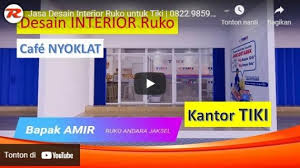 Desain interior cafe dan restaurant. Desain Ruko Minimalis 5x6 Rafif Teknik