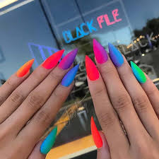 January 10, 2020 by komal kaviliga. 27 Nail Ideas Rainbow Nail Designs Rainbow Nails Rainbow Nails Design Neon Nails