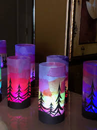 Northern Lights Theme Centerpieces Northern Lights Decorations Northern Lights Painting Northern Lights Tattoo