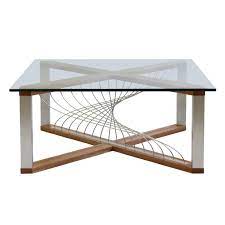 Enjoy free shipping on most stuff, even big stuff. Modern Industrial Coffee Table With Metal And Mahogany Wood For Sale At 1stdibs