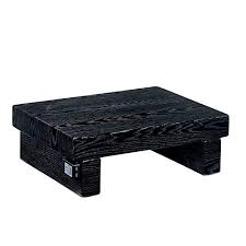 Benjarabenjara Black Wooden Nightstand With Usb Power Outlet And Wood Grain Details Dailymail