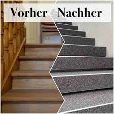 Treppen renovierung mit hafa ohne dreck und folgekosten! Holztreppe Renovieren Mit Steinteppich Regionale Steinteppich Anbieter