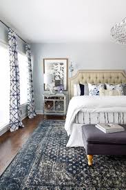 These 10 Bedroom Rug Ideas Will Give Your Floorboards A Fresh New Look Hunker Blue Master Bedroom Home Bedroom Beautiful Bedrooms