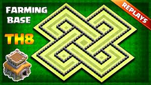 Th8 war/trophy base #337 copy base, copy link: Th8 Best Th8 Farming Base Layout 2019 Replays And Copy Link In The Comments Cocbaselayouts