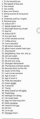 Kdrama List A Few That I Haven T Watched Yet Korean Drama Funny Korean Drama List Korean Drama Movies