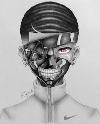 Black And White Characters Anime Anime Characters Male Black Anime Characters Anime Characters Male Anime Drawings