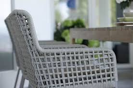 It is ideal around a minimalist dining table or simply as a standalone chair in an entryway, hallway or bedroom. Agreta Rope Outdoor Dining Chair