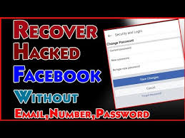 How to recover a hacked facebook account: How To Login Facebook Account Without Email And Number 2020 Tricks