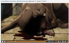 Why Is There An Extreme Amount Of Censoring In Jojo Stardust Crusaders On Crunchyroll Anime Manga Stack Exchange
