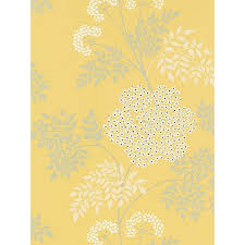 Sanderson Cow Parsley Wallpaper Dopwco105 Chinese Yellow Mustard Wallpaper Wallpaper Statement Wallpaper