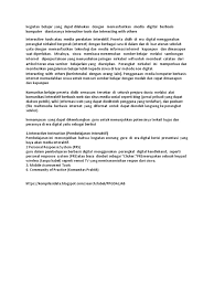 Powerpoint/prezi presentation, video conference, email, video streaming. Simpulan