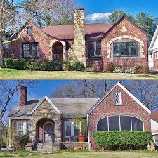 Twin Tudor Homes Came To The Market On The Same Day Top Address 1360 Emory Rd Ne Atlanta Ga 30306 Neighborhood Druid Hills 3 Tudor House Home House Styles