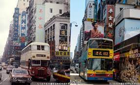 旺角彌敦道與旺角道交界 1970 s hong kong history pictures the good old days