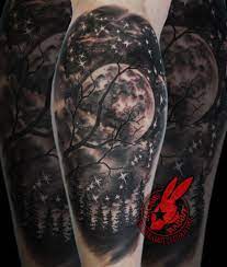 Pin By Katie Dawson On Tattoos Moon Tattoo Sky Tattoos Cloud Tattoo