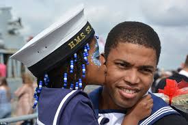 Royal Navy sailors return after 9 months away after fighting ISIS