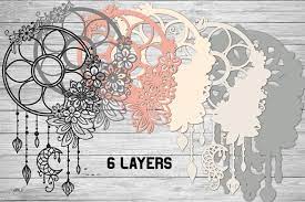 Free Free 121 Layered Dream Catcher Svg Free SVG PNG EPS DXF File