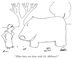 James grover thurber was an american cartoonist, author, humorist, journalist, playwright, and celebrated wit. Humor At First Sight As James Thurber S Art Is Celebrated For His 125th Birthday Library Of America
