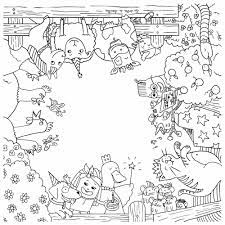 la coloritable ferme en folie les droles de bouilles coloriage ariel