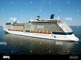 Celebrity X Cruise ship at sea Stock Photo - Alamy