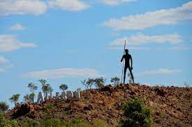 Drive in have a look and spend some time in the roadhouse and art gallery … Statue Giant Anmatjere Man Free Photo On Pixabay