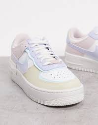 Nike Air Force 1 Shadow Trainers In Pastel Asos In 2020 Nike Air Shoes Custom Nike Shoes Girls Sneakers
