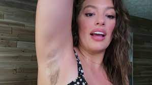 Ashley Graham has been growing out her armpit hair during quarantine