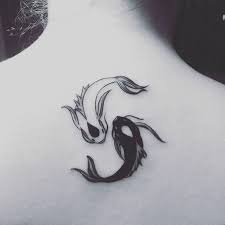 Simple Blackwork White And Black Koi Fish Www Otziapp Com La Tattoo Tattoos Body Art Tattoos
