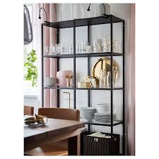 Ideal for storing towels or 26 whether you have space a large cabinet are aiming subtle storage, these shelves will inspire your bathrooms design and results 1 24 of 26695 glass bathroom shelf with towel bar easeurlife$14. Buy Vittsjo Shelving Unit Black Brown Glass Online Uae Ikea