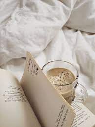 Studious Minds Currently Reading The French Translation Of Cream Aesthetic Aesthetic Coffee Coffee And Books