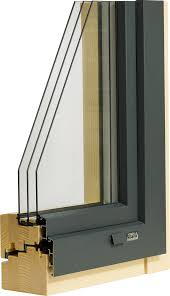 Holz Alu Fenster Mit 2 Oder 3 Fach Verglasung Innen Flachenbundig Holz Alu Pomella Bernhard