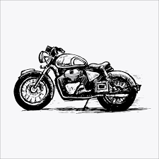 Download Free Bullet Bike Vector Clipart Digital Illustration Silhouette Png Svg Eps Pdf Jpeg Files Instant Download Gogivo