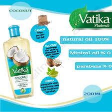 The new dabur vatika enriched coconut hair oil with 7 ayurvedic herbs is here for you. Vatika Naturals Coconut Enriched Hair Oil Volume Thickness 200 Ml Lazada