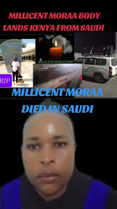 MILLICENT MORAA OBWOCHA died in Saudi arabia two months ago,her body landed  AT JKIA 8pm,heading to her home kisii nyamira county for  burial#MILLICENTmoraaobwocha #deathinsaudiarabia #millicentobwocha ...