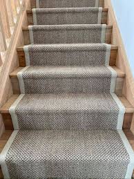 Carpet runners custom fit to your staircase. Sisal Stair Runner Carpet Flooring Services Facebook