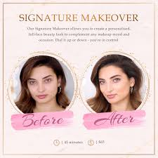 Check spelling or type a new query. Peach Salon Before After Instagram Image Template Postermywall