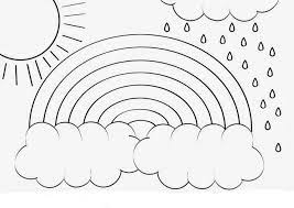 Esta luz é dobrada e refletida, como um. Desenhos De Arco Iris Para Colorir Imprimir Gratuitamente No Site