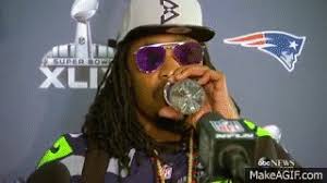 Added 5 years ago anonymously in funny gifs Marshawn Lynch Press Interview You Know Why I M Here On Make A Gif