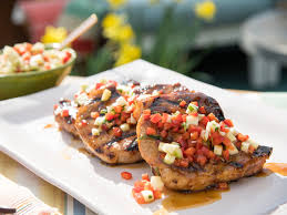 Apricot Habanero Pork Chops Recipe Food Network Recipes Pork Chops Food