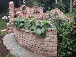Klassisch Rote Original Alte Ziegelsteine Klinker Gebrauchte Handform Ziegel Backsteine Feldbrand Sichtziegel Gartengestaltung Ruinenmauer Nr