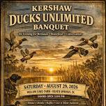 Kershaw Ducks Unlimited Banquet