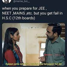 Doctor reacts to nuttiest medical memes #12. When You Prepare For Jee Neet Mains Etc Meme Hindi Memes