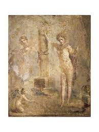 Fresco Depicting Narcissus From Villa At Torre Annunziata Naples Province Italy Giclee Print Art Com In 2020 Torre Annunziata Ancient Art Giclee Print