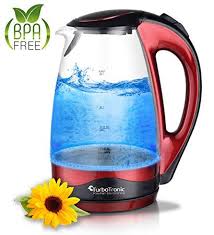 Bouilloire Electrique En Verre 1 8 L Avec Filtre A Chaux D Illumination Led Sans Bpa Arret Automatique Puissance Bouilloires Electriques Bouilloire Electrique
