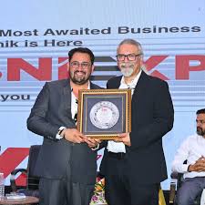 Its a pleasure to announce that Mr.Rishiraj Verma Director of Rishiraj  Buildcon has been awarded for the year 2024 by Mr. Vikram Mathur, Executive  Director at BNI Nashik. .. . . #bniexpo #